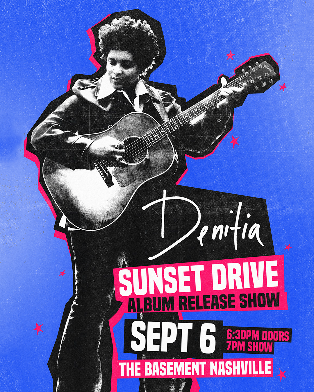 DENITIA SHOW POSTER