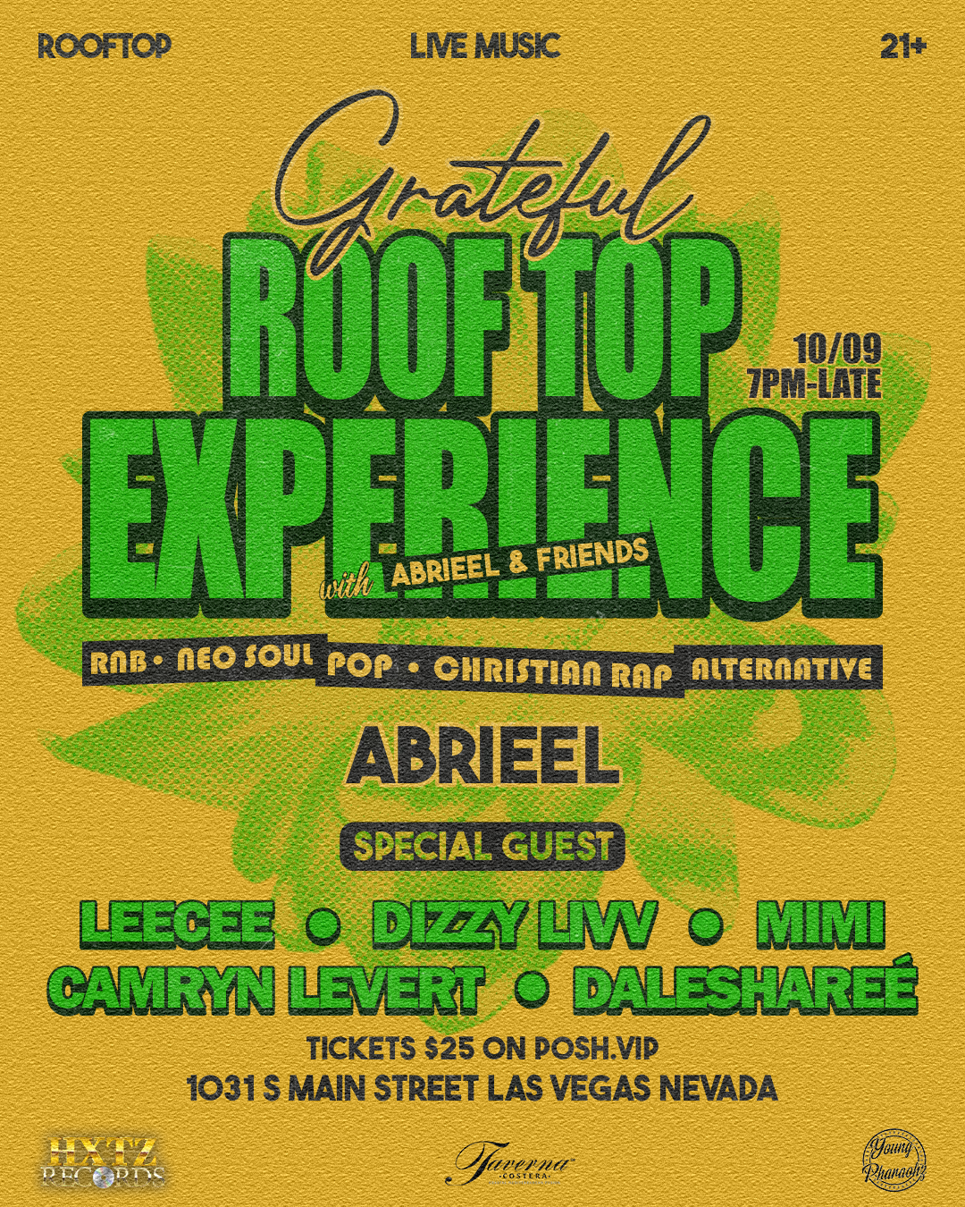 GRATEFUL "ROOFTOP EXPERIENCE"